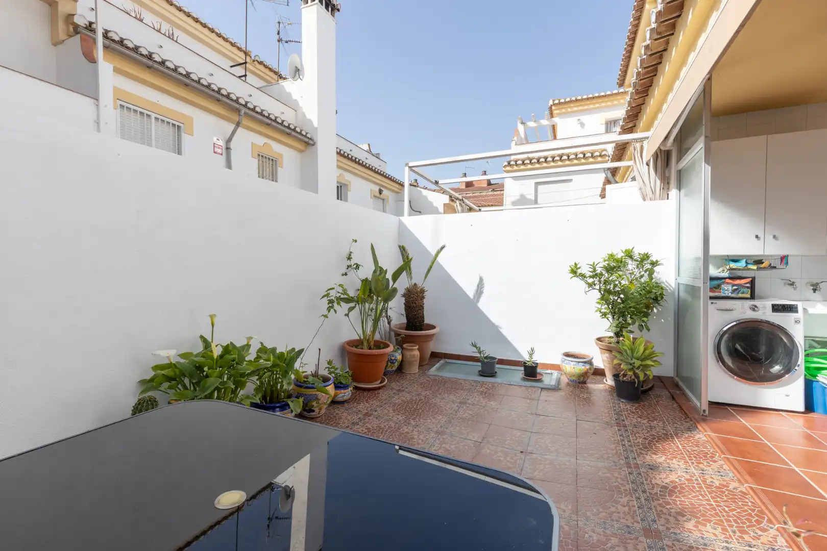 Terraza de Casa adosada en venta en Maracena con Amueblado