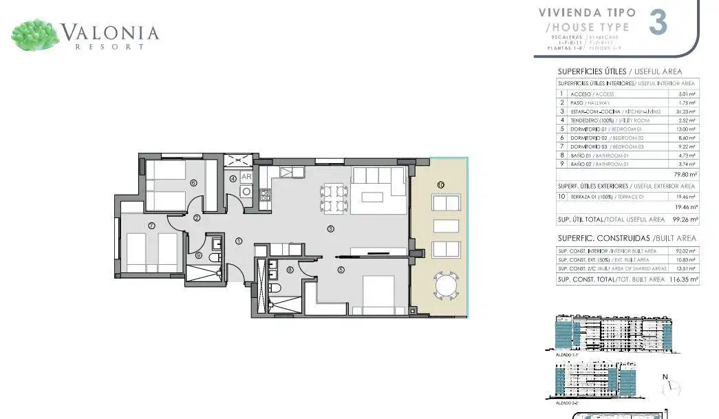 Apartament amb piscina en venda a Playa del Acequión, Náufragos y Rocío del Mar, imagen 20