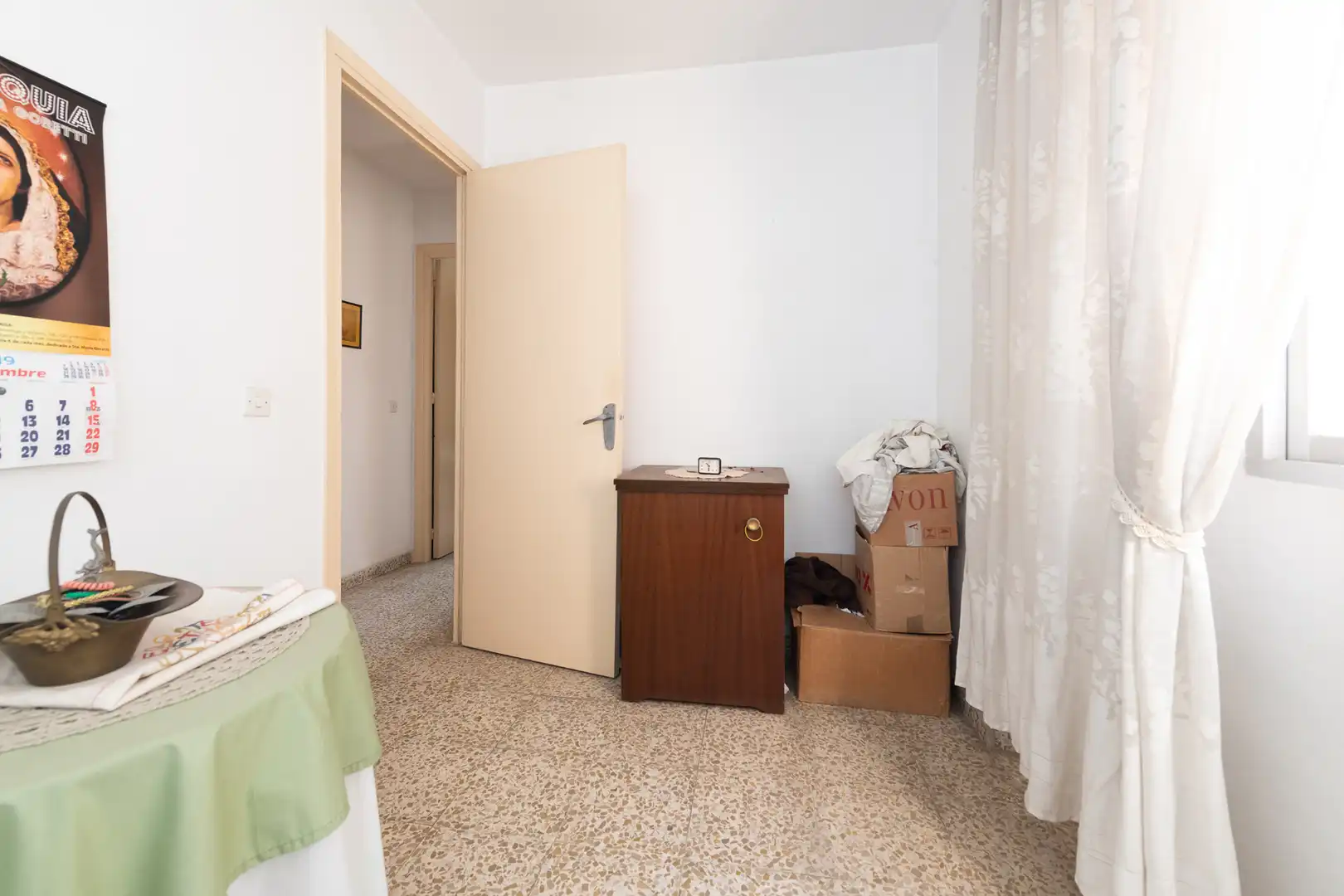 Bedroom of Flat for sale in Málaga