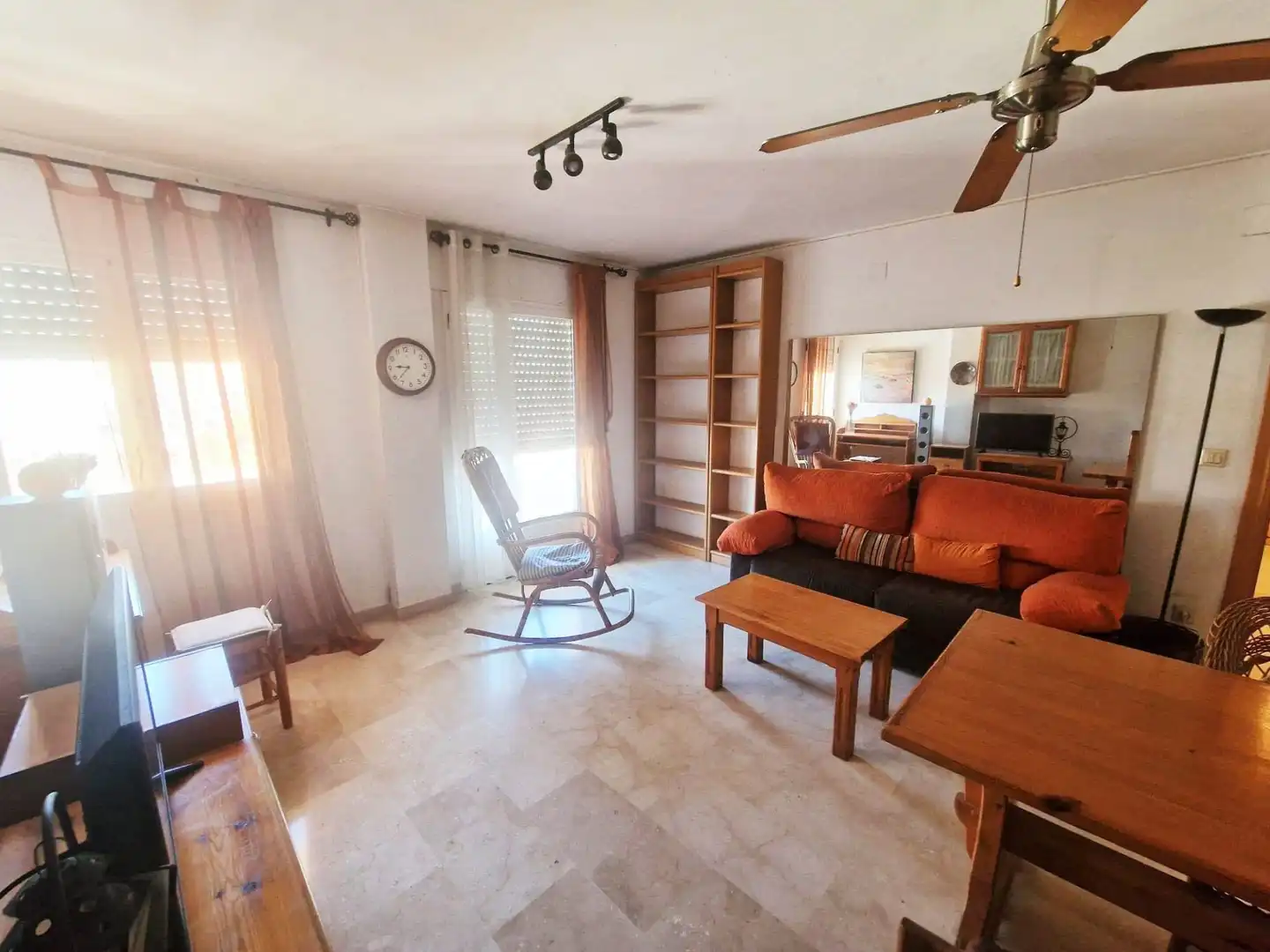 Sala de estar de Piso en venta en Monzón con Aire acondicionado, Calefacción y Terraza