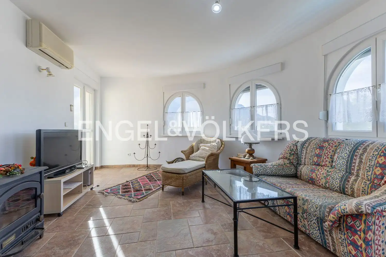 Living room of Houses for sale in Dénia  with Air Conditioner, Heating and Private garden