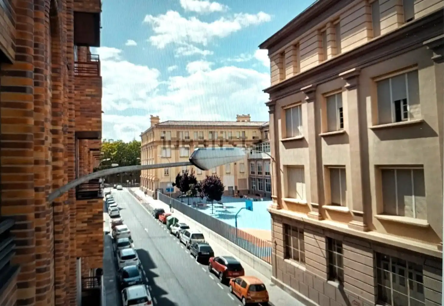 Vista exterior de Apartamento en venta en  Logroño con Trastero