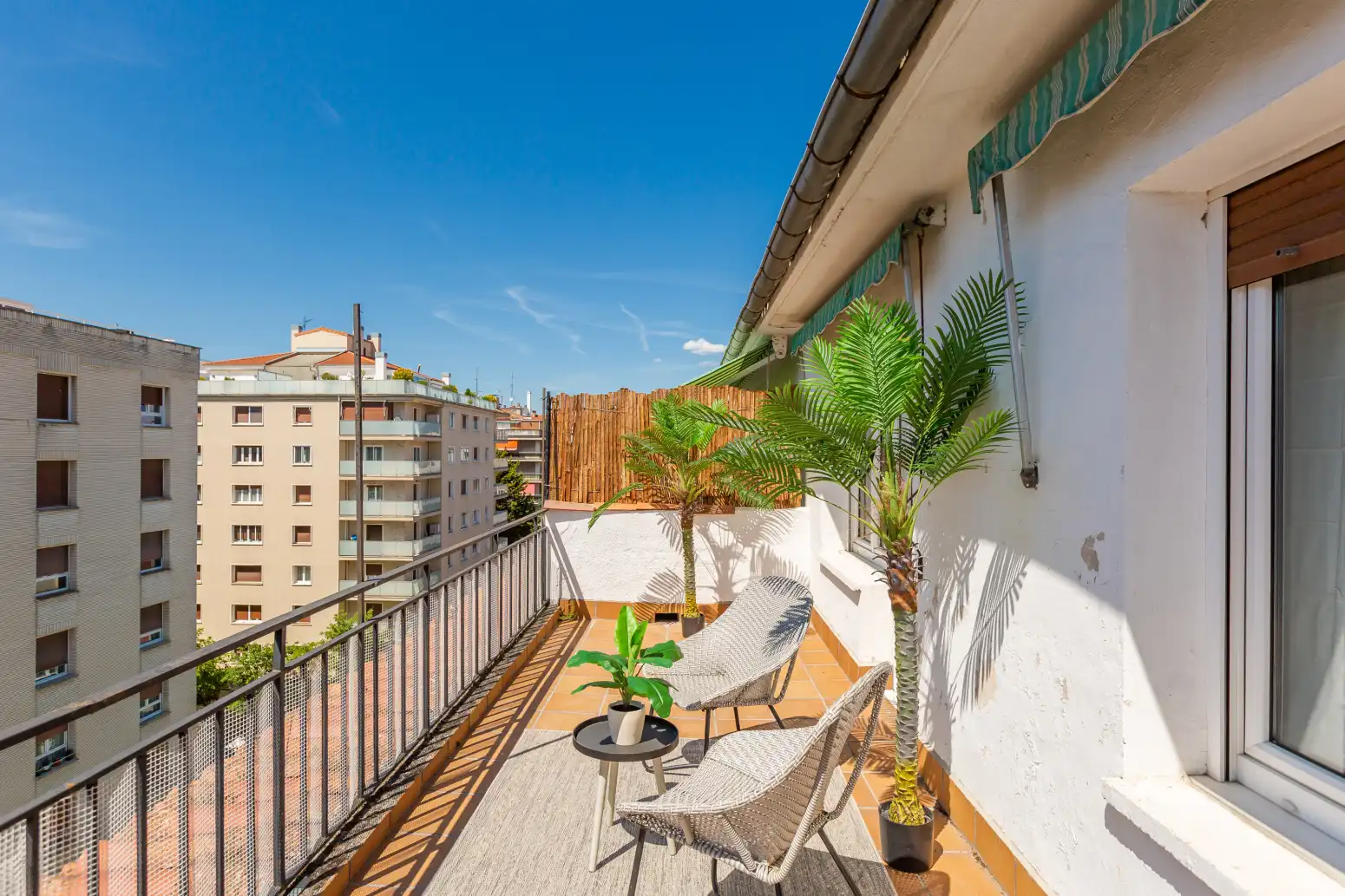 Terrace of Attic for sale in  Pamplona / Iruña  with Parquet flooring, Terrace and Balcony