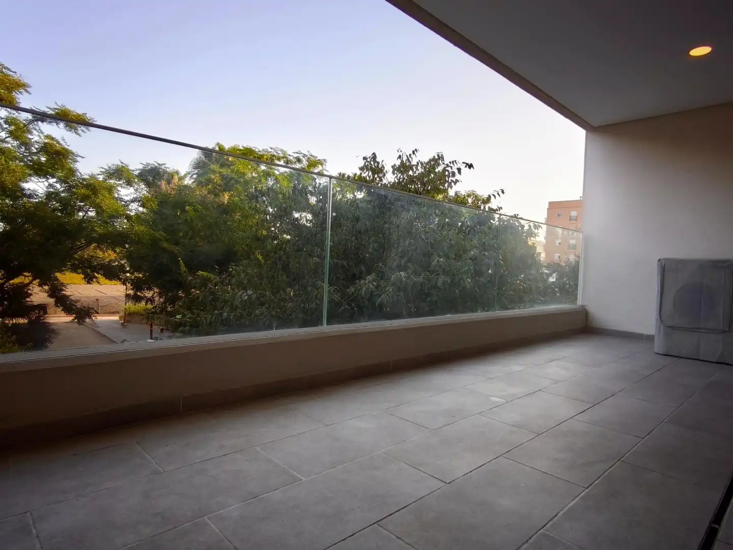 Terraza de Piso de alquiler en Valencia con Aire acondicionado, Calefacción y Parquet