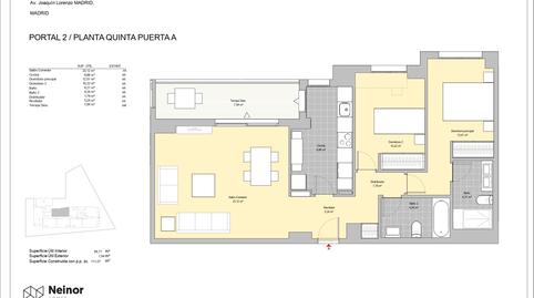 Foto 2 de Piso en venta en   Calle Doctor Juan José López Ibor, 41, Peñagrande, Madrid