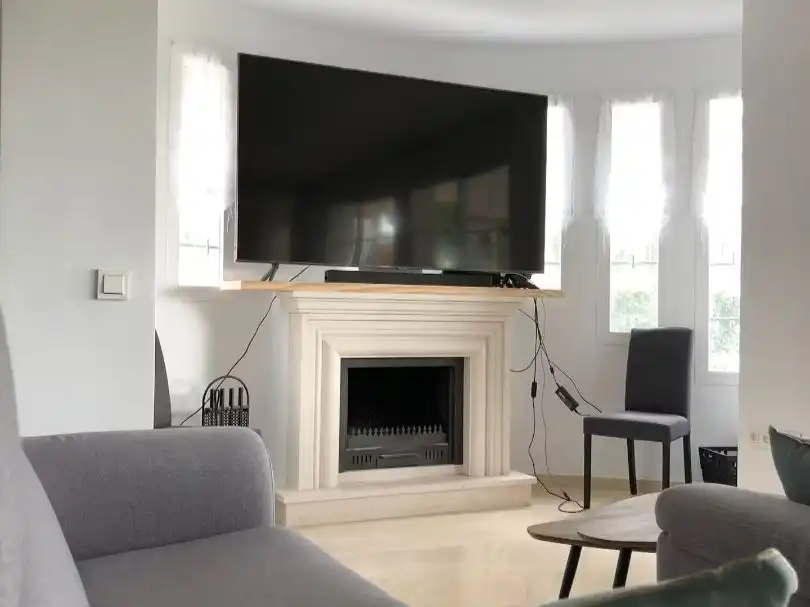Sala d'estar de Casa o xalet de lloguer en San Pedro de Alcántara