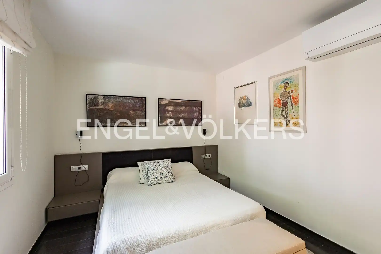 Dormitori de Apartament en venda en Esplugues de Llobregat amb Aire condicionat, Calefacció i Jardí privat