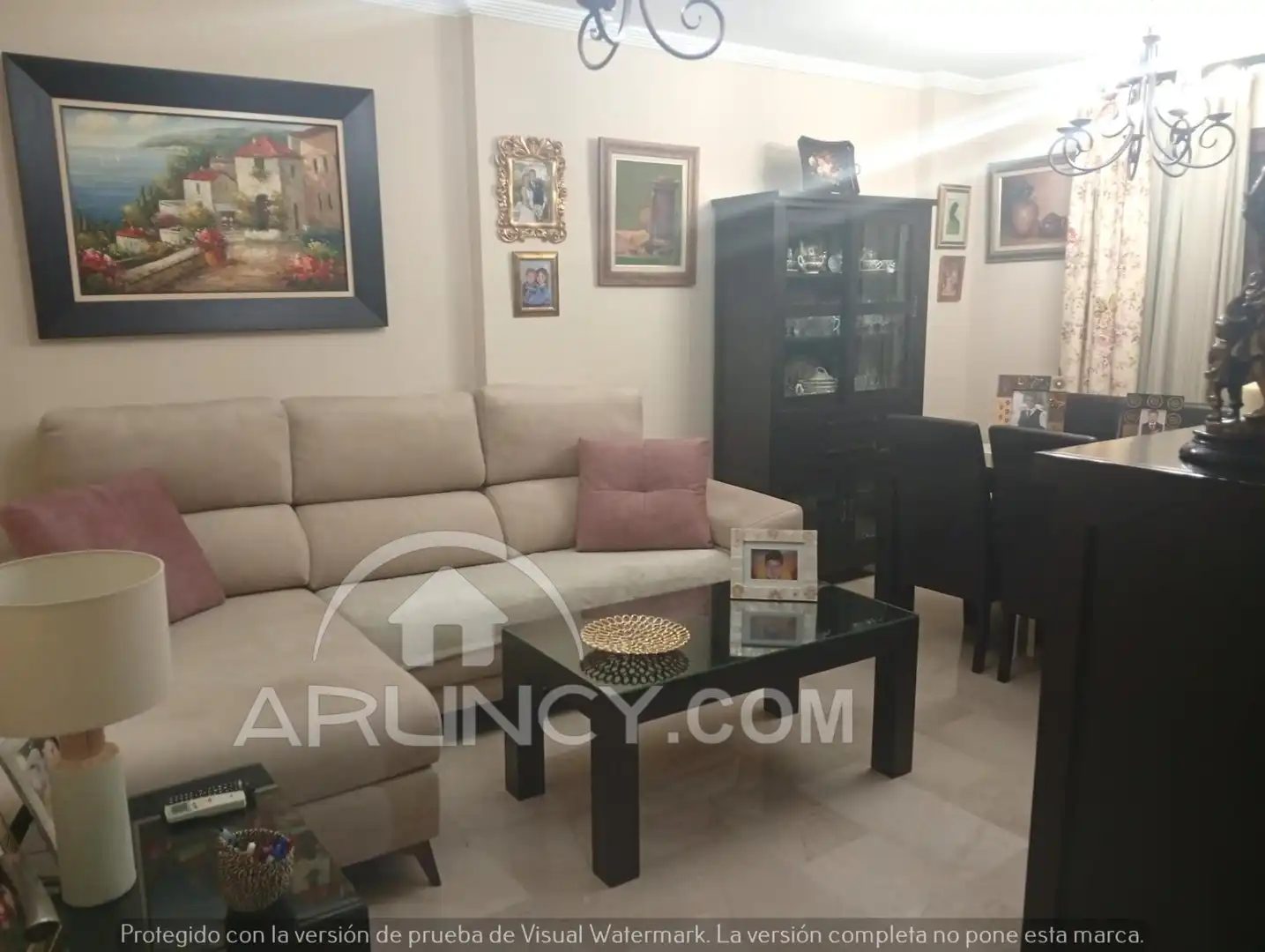 Sala de estar de Casa o chalet en venta en Alcalá de Guadaira con Aire acondicionado, Calefacción y Terraza