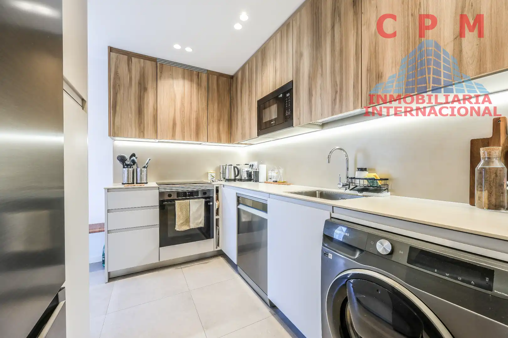 Cocina de Piso de alquiler en Madrid con Aire acondicionado, Calefacción y Parquet
