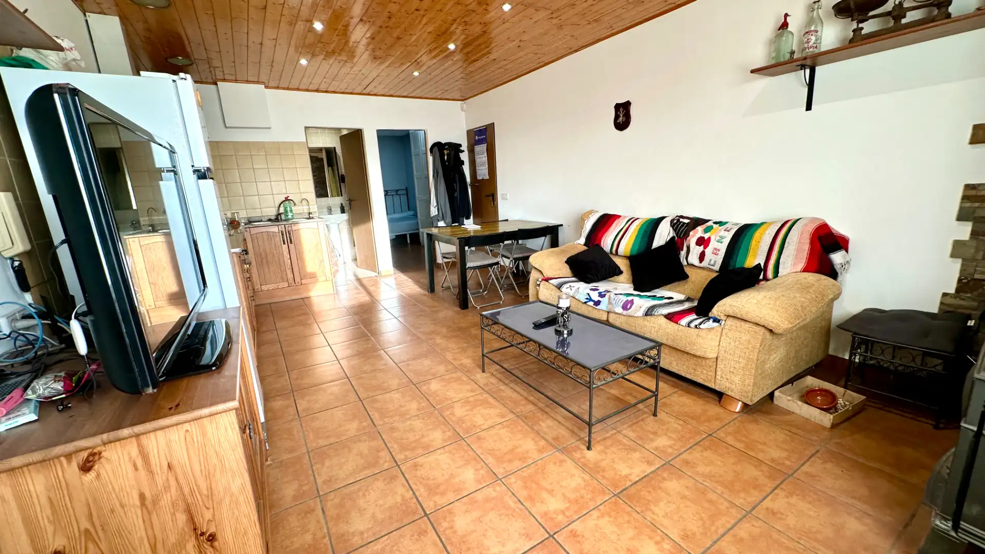 Sala d'estar de Casa o xalet en venda en Rubí amb Aire condicionat, Calefacció i Jardí privat