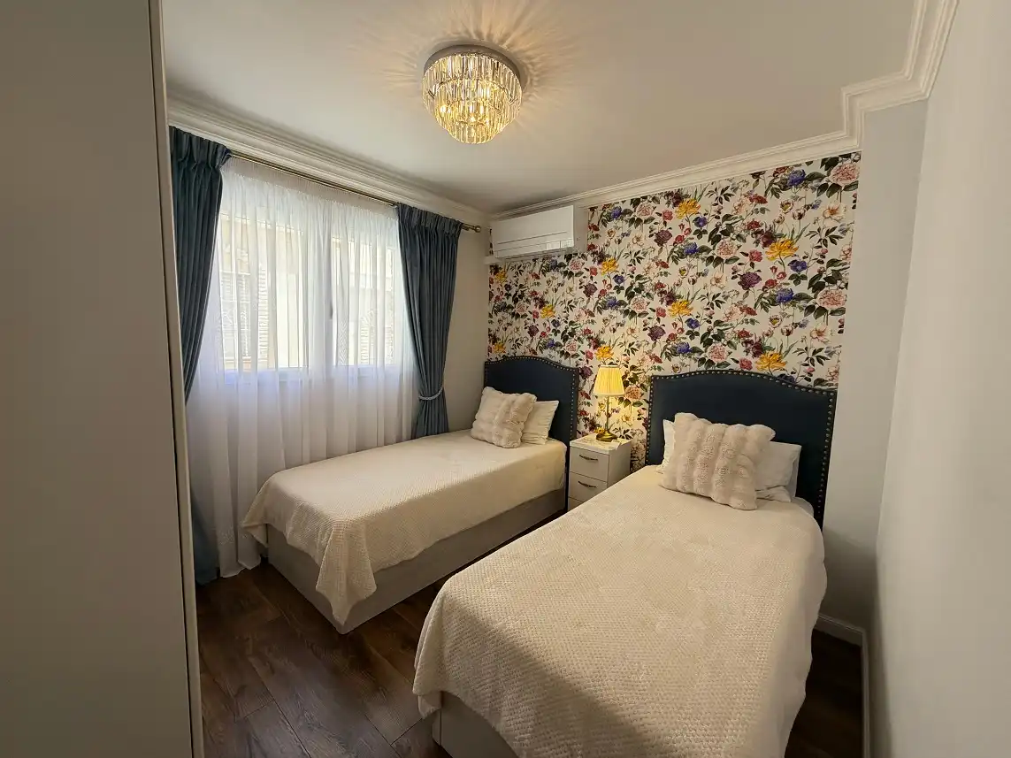 Schlafzimmer von Haus oder Chalet zum Verkauf in Santa Pola mit Klimaanlage, Privatgarten und Möbliert