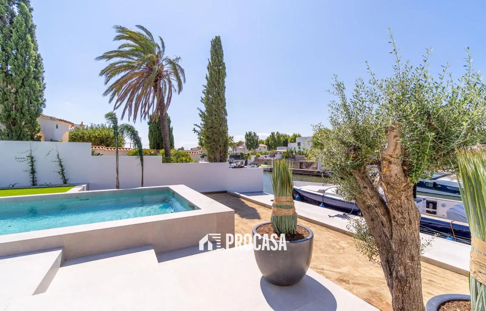 Terrassa de Casa o xalet en venda en Empuriabrava amb Aire condicionat, Calefacció i Traster