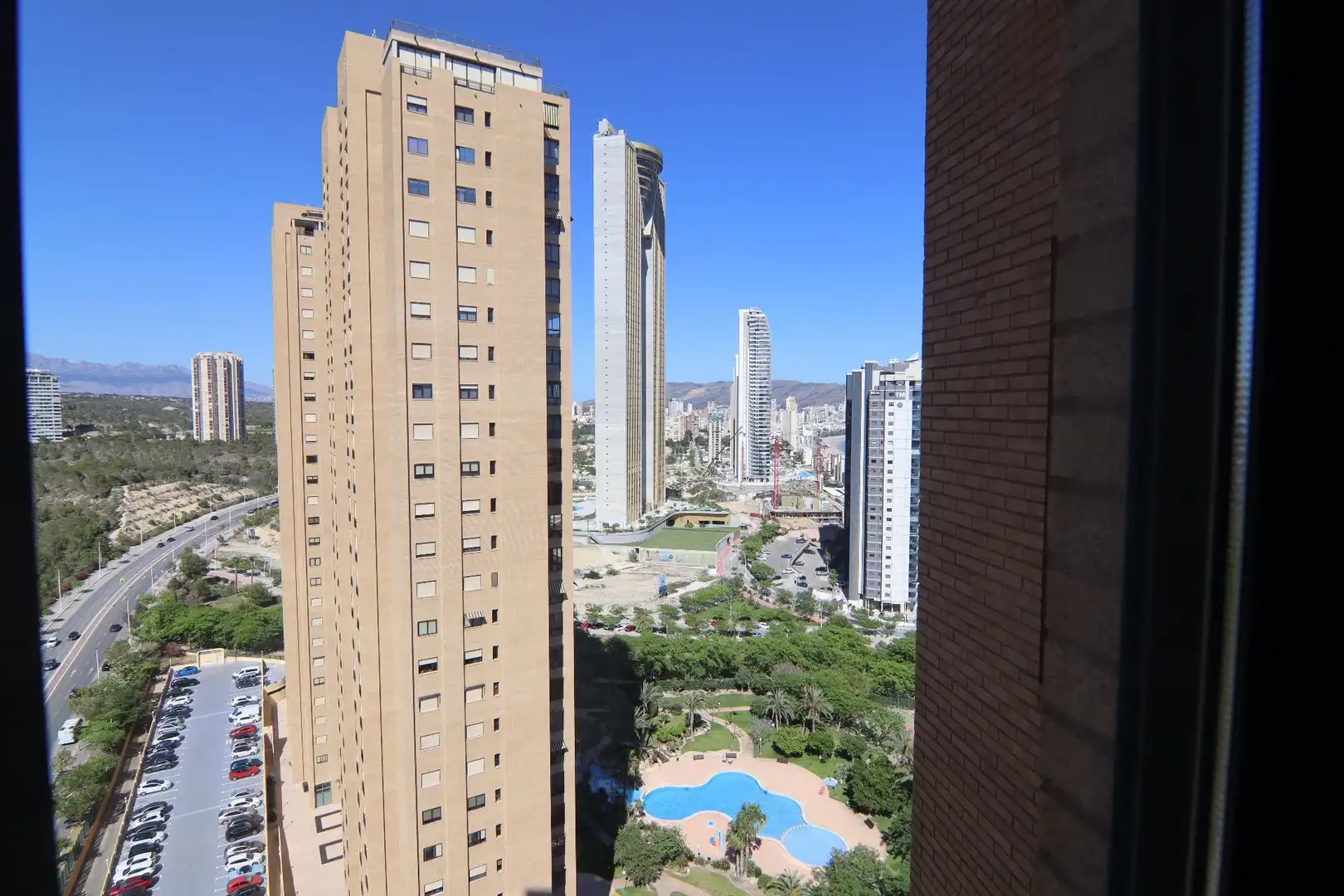 Vista exterior de Piso en venta en Benidorm con Aire acondicionado, Terraza y Amueblado
