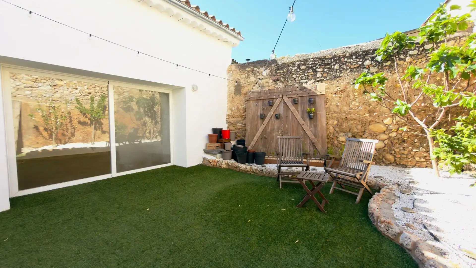Terraza de Casa o chalet en venta en Sant Pere de Riudebitlles con Aire acondicionado, Calefacción y Parquet