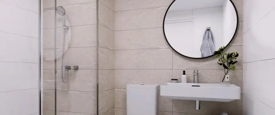 Bany de Casa o xalet en venda en Elche / Elx amb Aire condicionat, Jardí privat i Terrassa