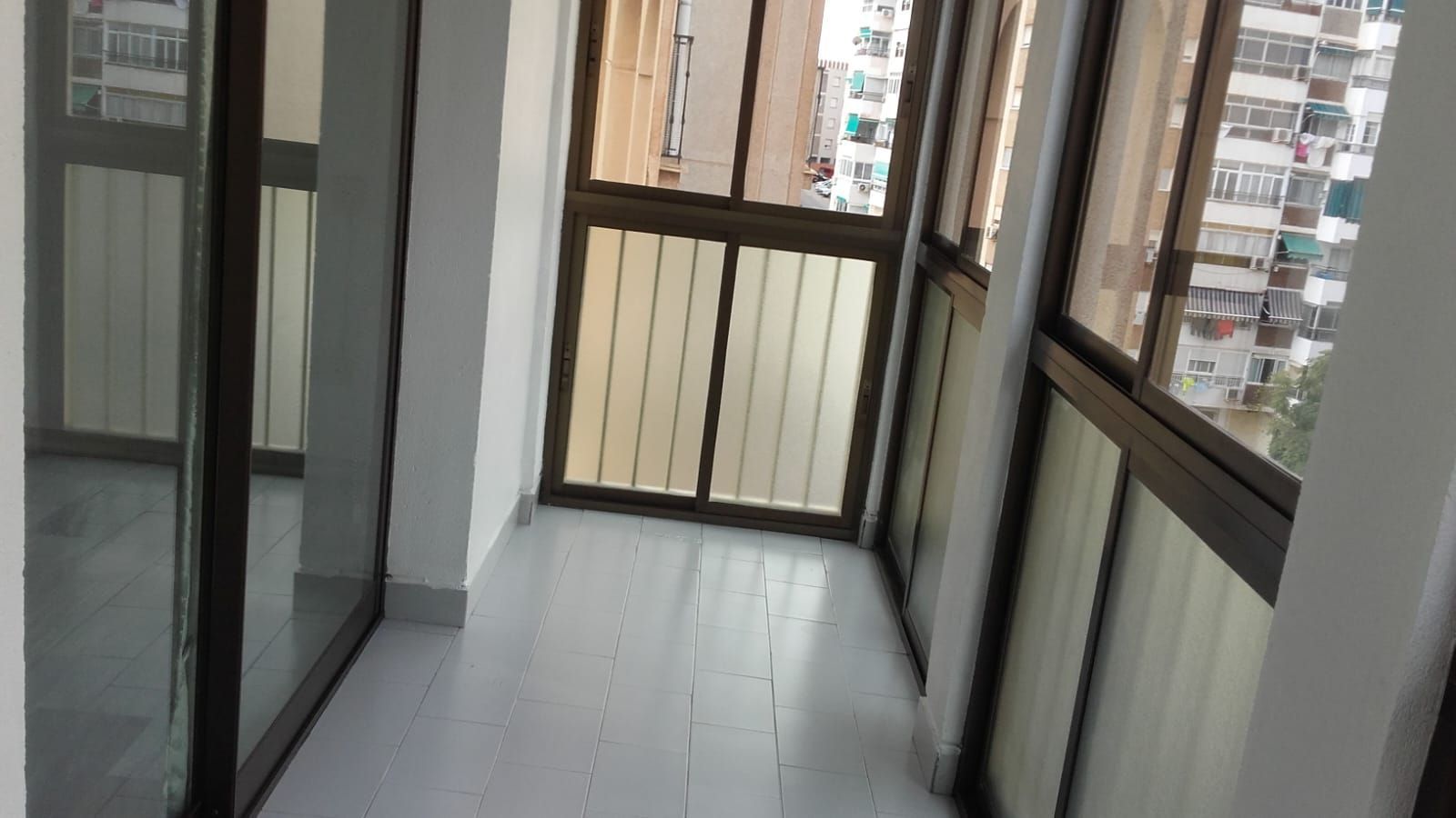 Balcony of Flat for sale in Málaga Capital  with Air Conditioner and Storage room