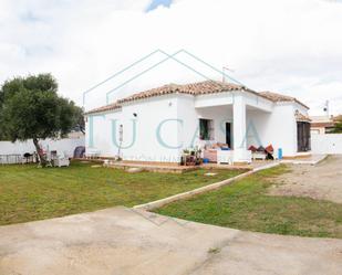 Exterior view of House or chalet for sale in Chiclana de la Frontera  with Private garden