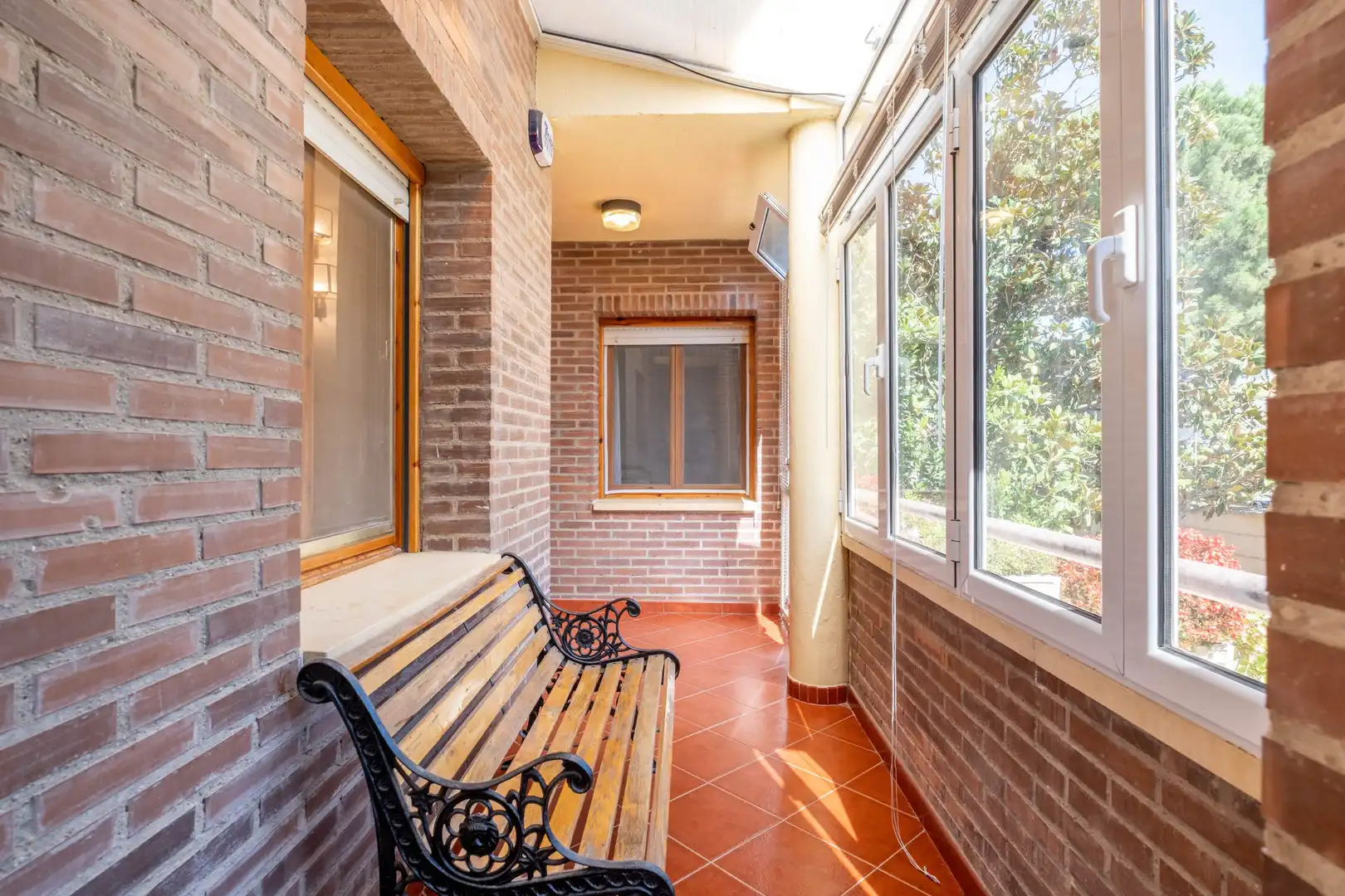 Terraza de Casa o chalet en venta en Zaragoza con Jardín privado, Terraza y Piscina