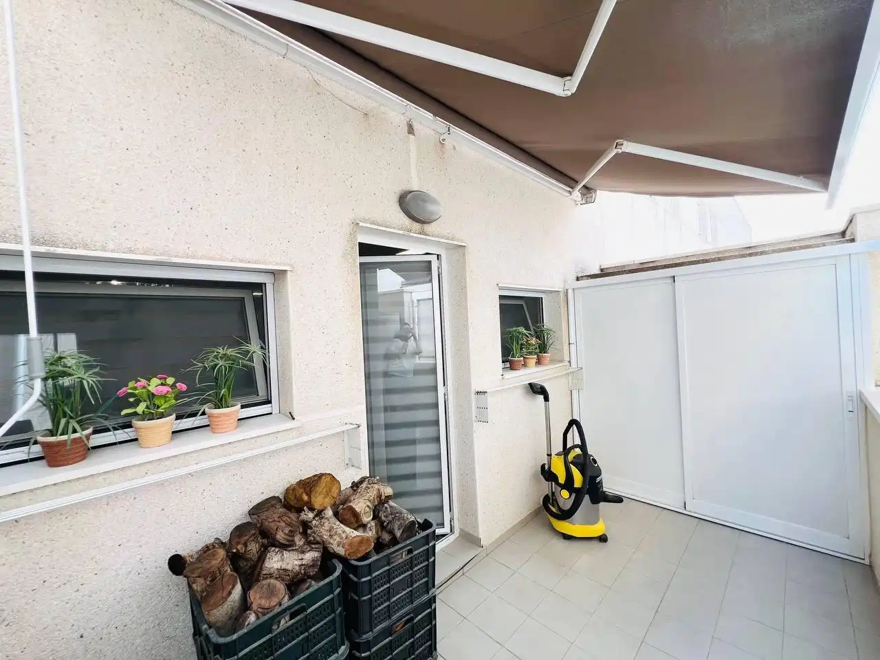 Terrassa de Casa adosada en venda en Aspe amb Jardí privat, Terrassa i Traster