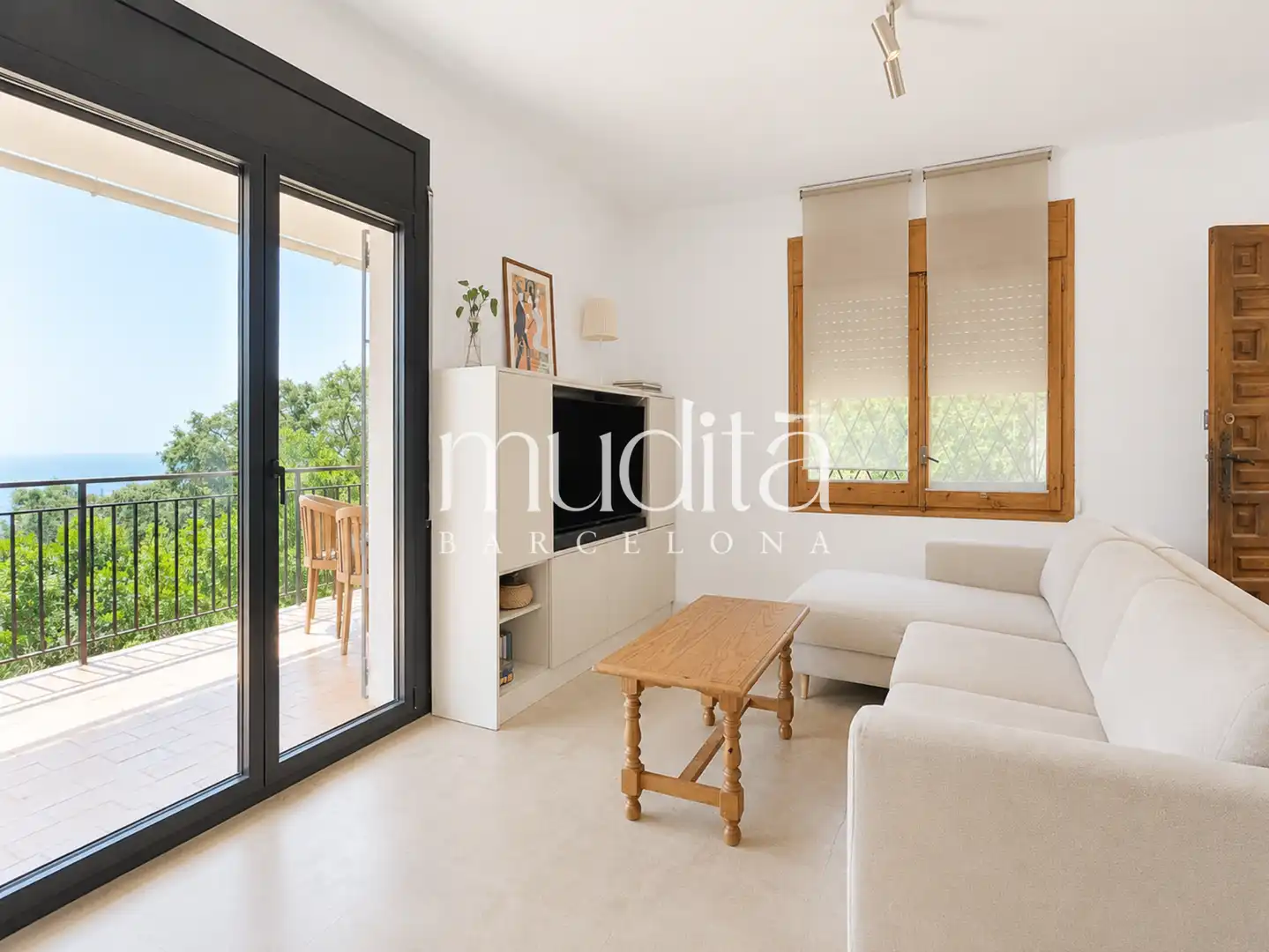 Living room of Houses for sale in Pineda de Mar  with Terrace, Storage room and Balcony