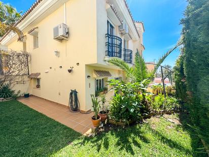 Garden of Single-family semi-detached for sale in Benalmádena  with Air Conditioner, Terrace and Balcony