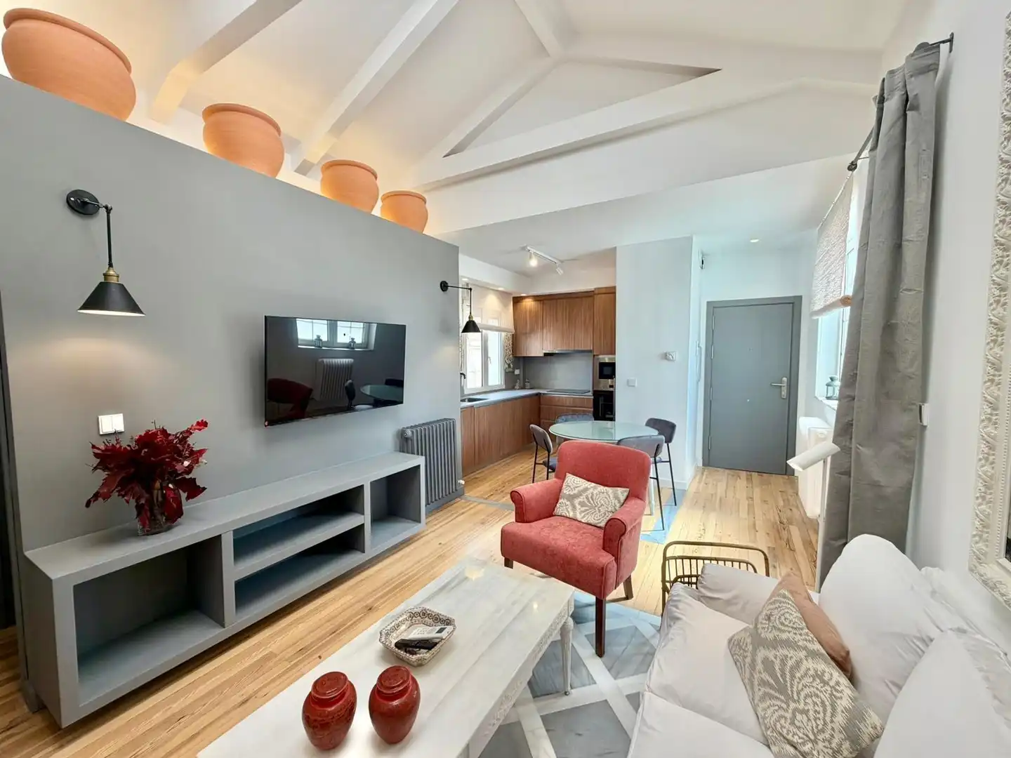 Sala d'estar de Pis de lloguer en Centro