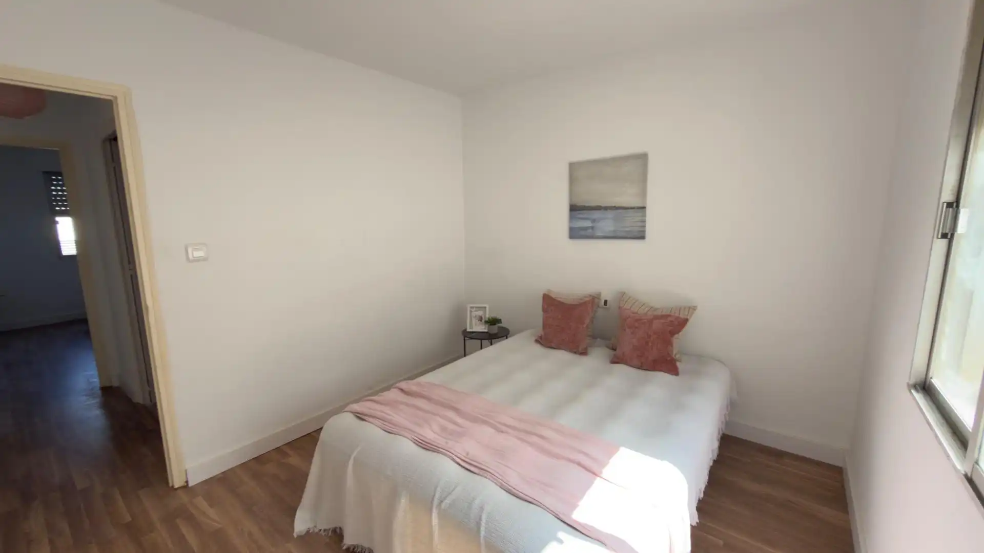 Bedroom of Flat for sale in Murcia  with Air Conditioner, Terrace and Furnished