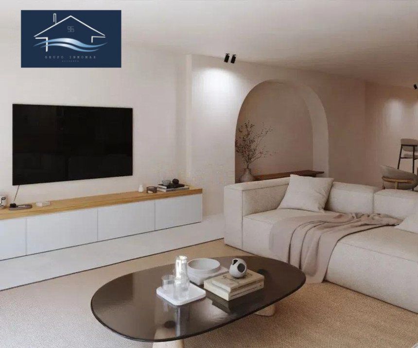 Sala d'estar de Dúplex en venda en Alicante / Alacant amb Aire condicionat, Calefacció i Parquet