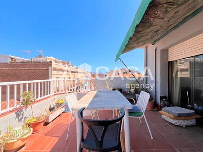 Terrace of Duplex for sale in Badalona  with Terrace and Balcony