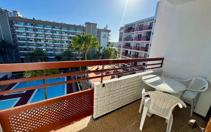 Terrassa de Apartament de lloguer en San Bartolomé de Tirajana amb Jardí privat, Terrassa i Moblat