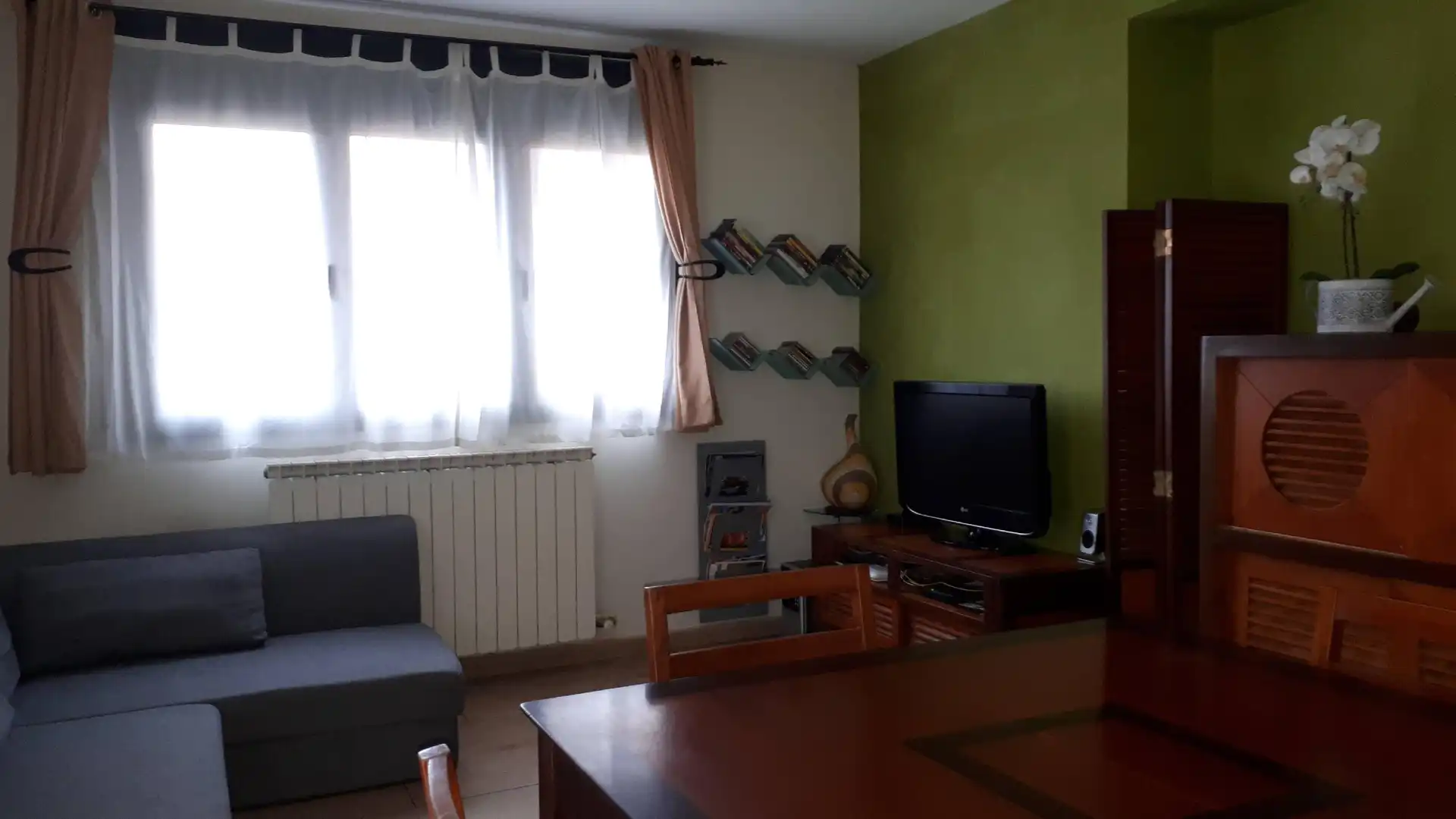 Sala de estar de Piso en venta en Alcarràs con Aire acondicionado, Calefacción y Jardín privado