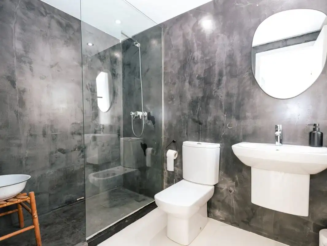 Baño de Casa adosada en venta en Sant Josep de sa Talaia con Aire acondicionado, Calefacción y Piscina