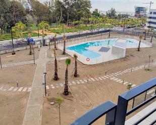 Piscina de Pis de lloguer en Torremolinos amb Aire condicionat, Calefacció i Jardí privat