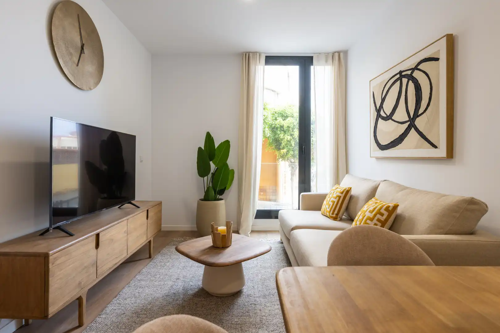 Wohnzimmer von Wohnung zur Miete in Telde mit Abstellraum, Möbliert und Ofen