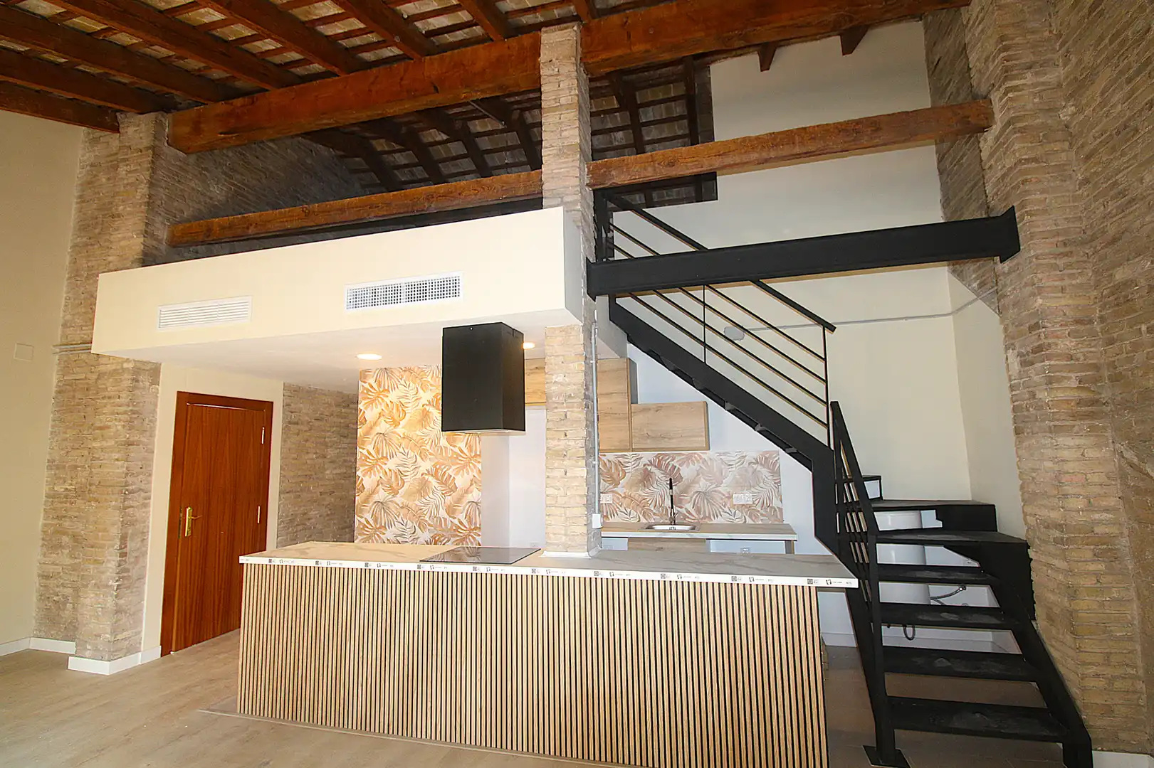 Cuina de Àtic en venda en Valencia amb Aire condicionat, Parquet i Terrassa