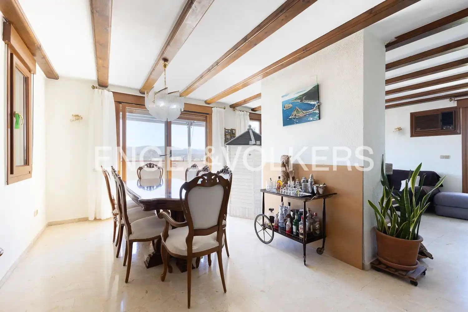 Comedor de Ático en venta en Dénia con Aire acondicionado, Calefacción y Jardín privado