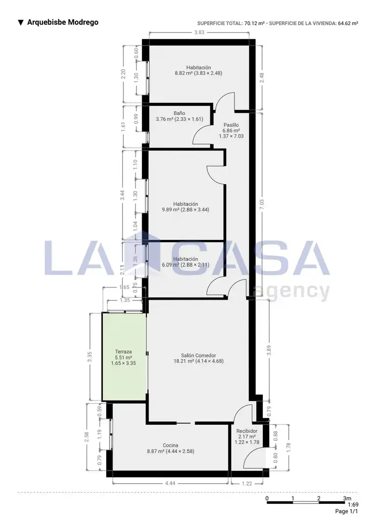 Flat with terrace for sale in Plaça Arquebisbe Modrego, imagen 25