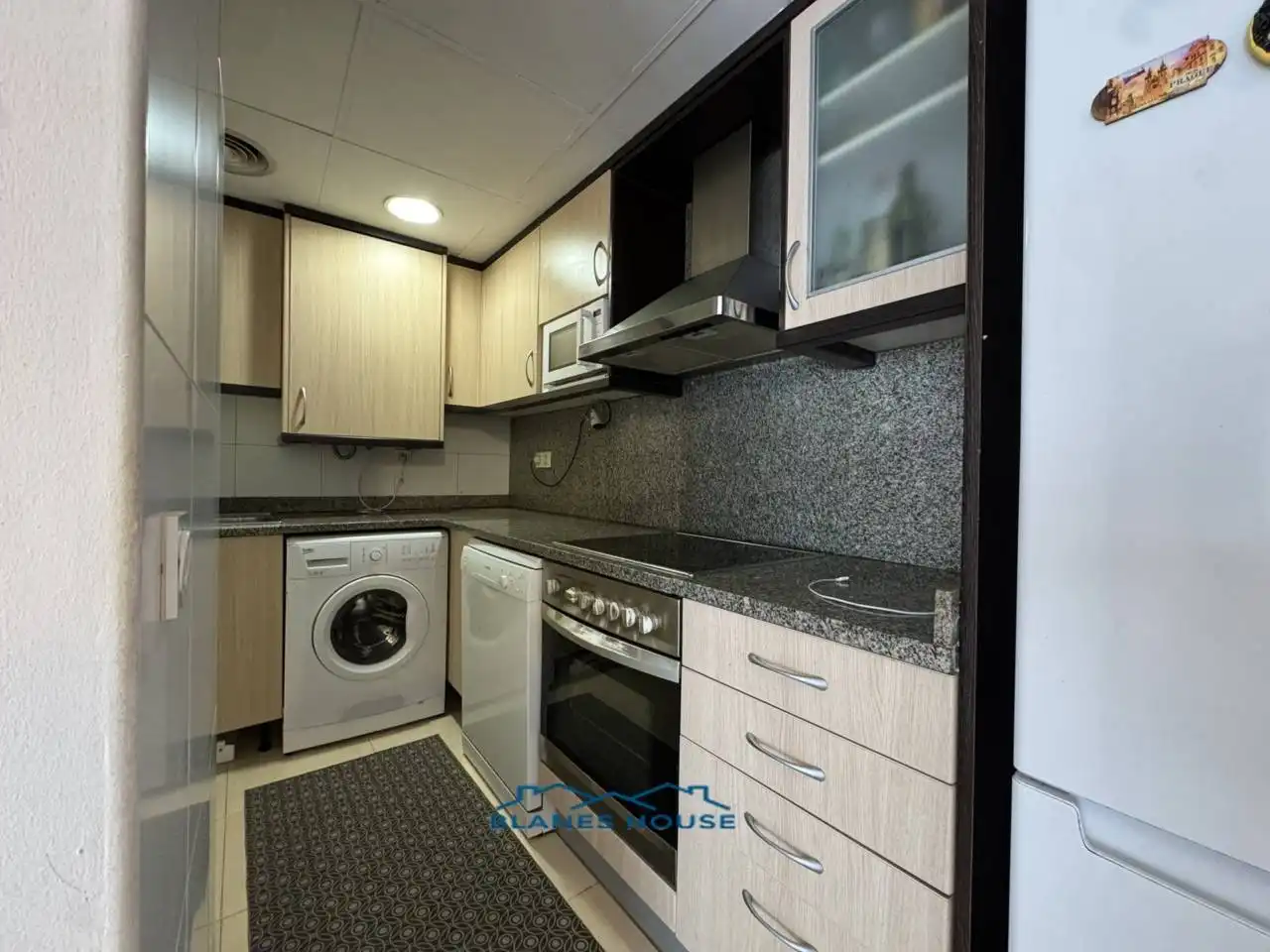 Kitchen of Flat for sale in Blanes  with Air Conditioner, Heating and Parquet flooring