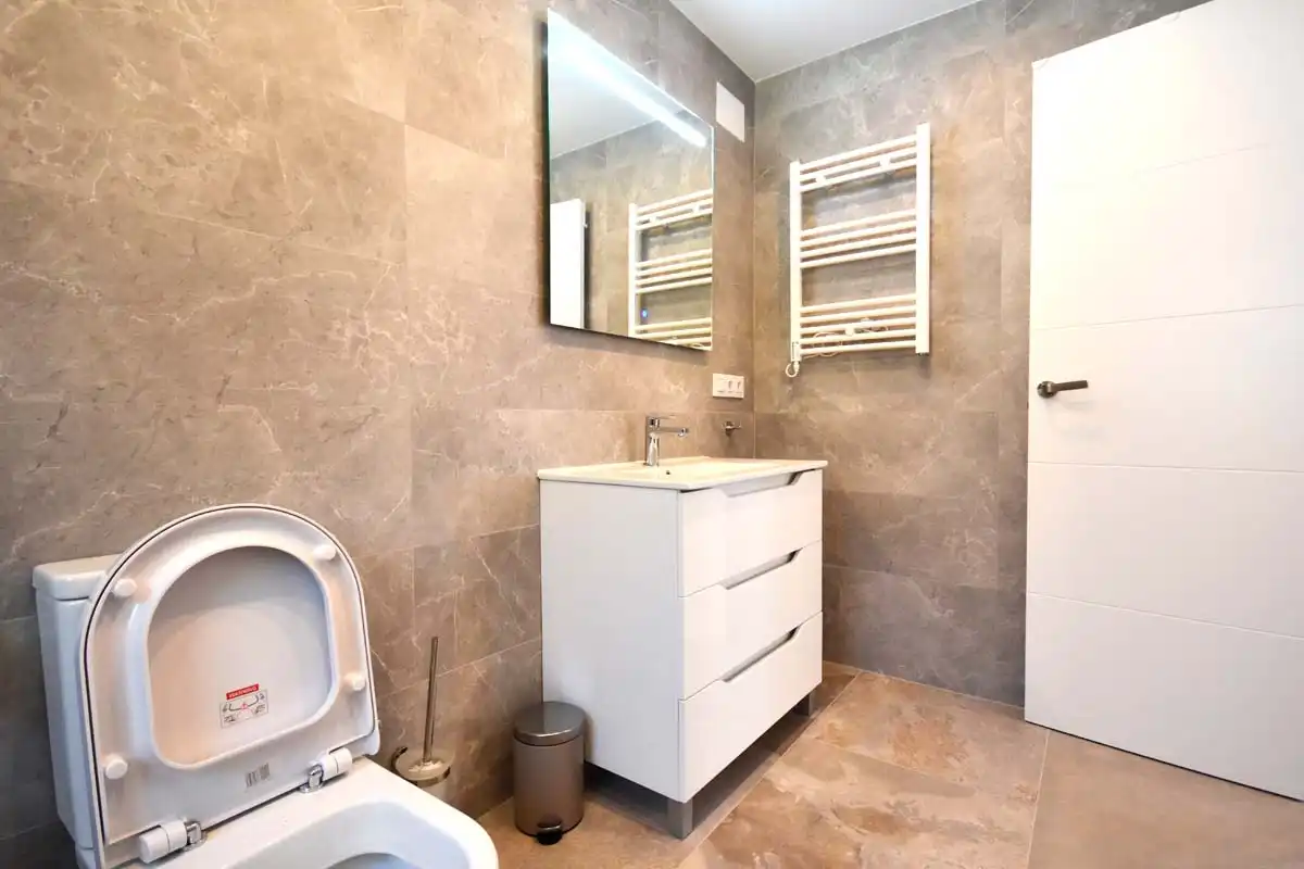 Baño de Casa o chalet en venta en Calpe / Calp con Aire acondicionado, Jardín privado y Terraza