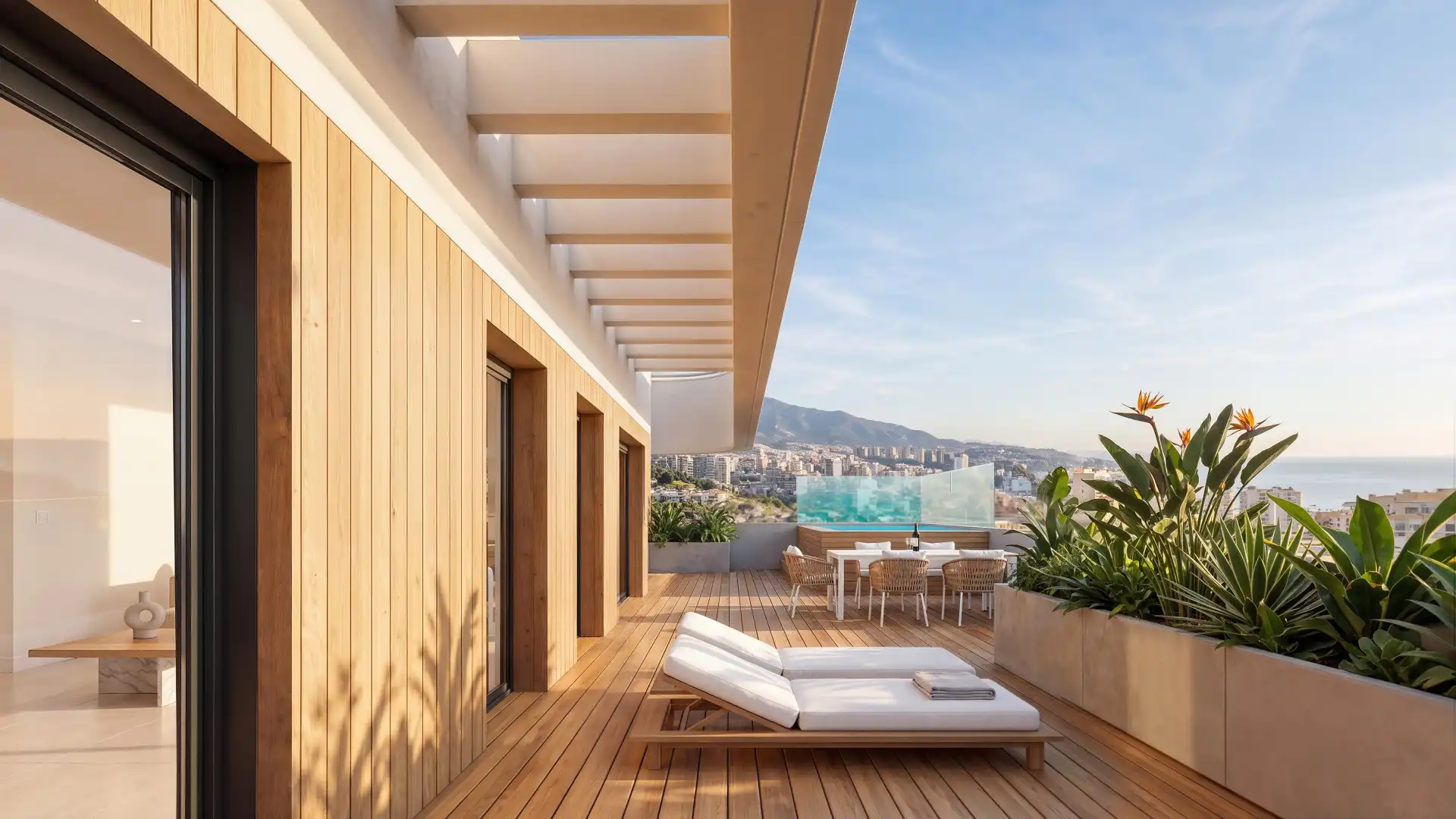 Terraza de Planta baja en venta en Torremolinos con Aire acondicionado, Jardín privado y Terraza