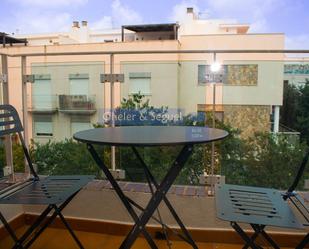 Terrassa de Apartament de lloguer en Rafelbuñol / Rafelbunyol amb Aire condicionat