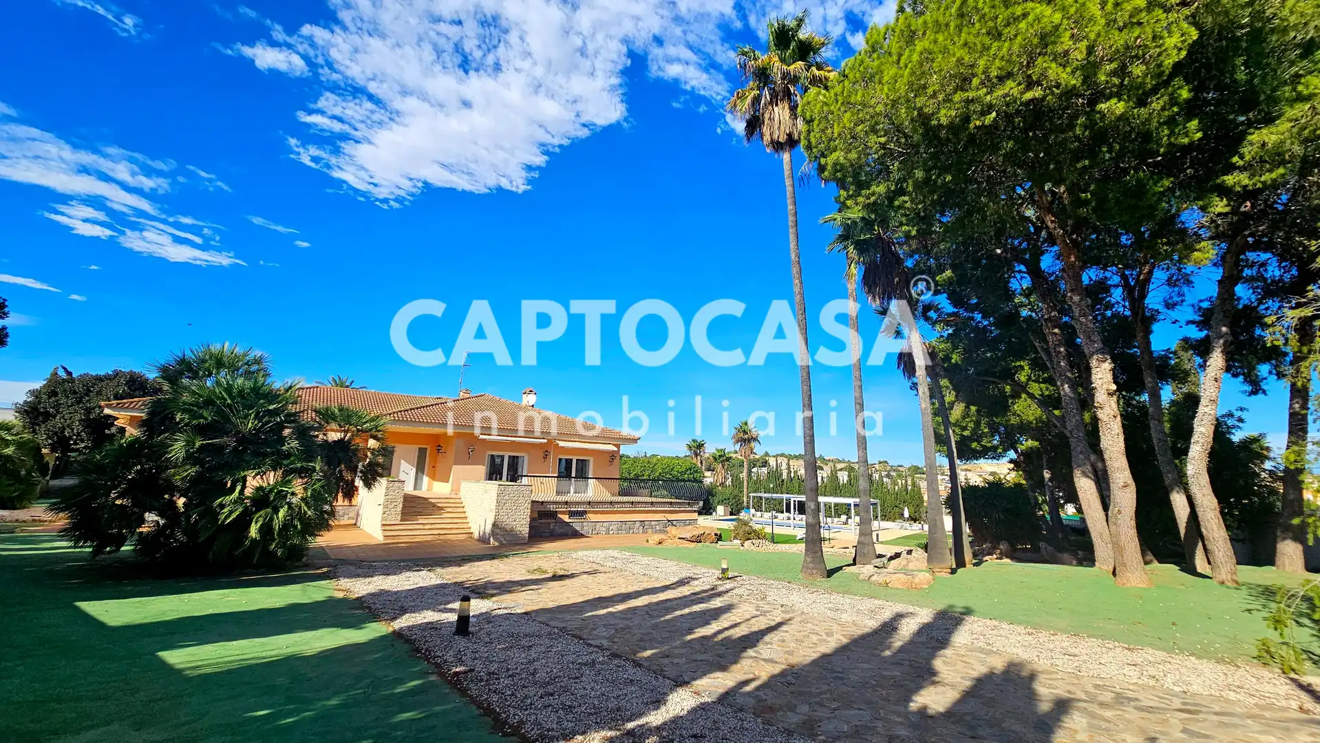 Vista exterior de Casa o chalet en venta en Cartagena con Aire acondicionado, Calefacción y Jardín privado
