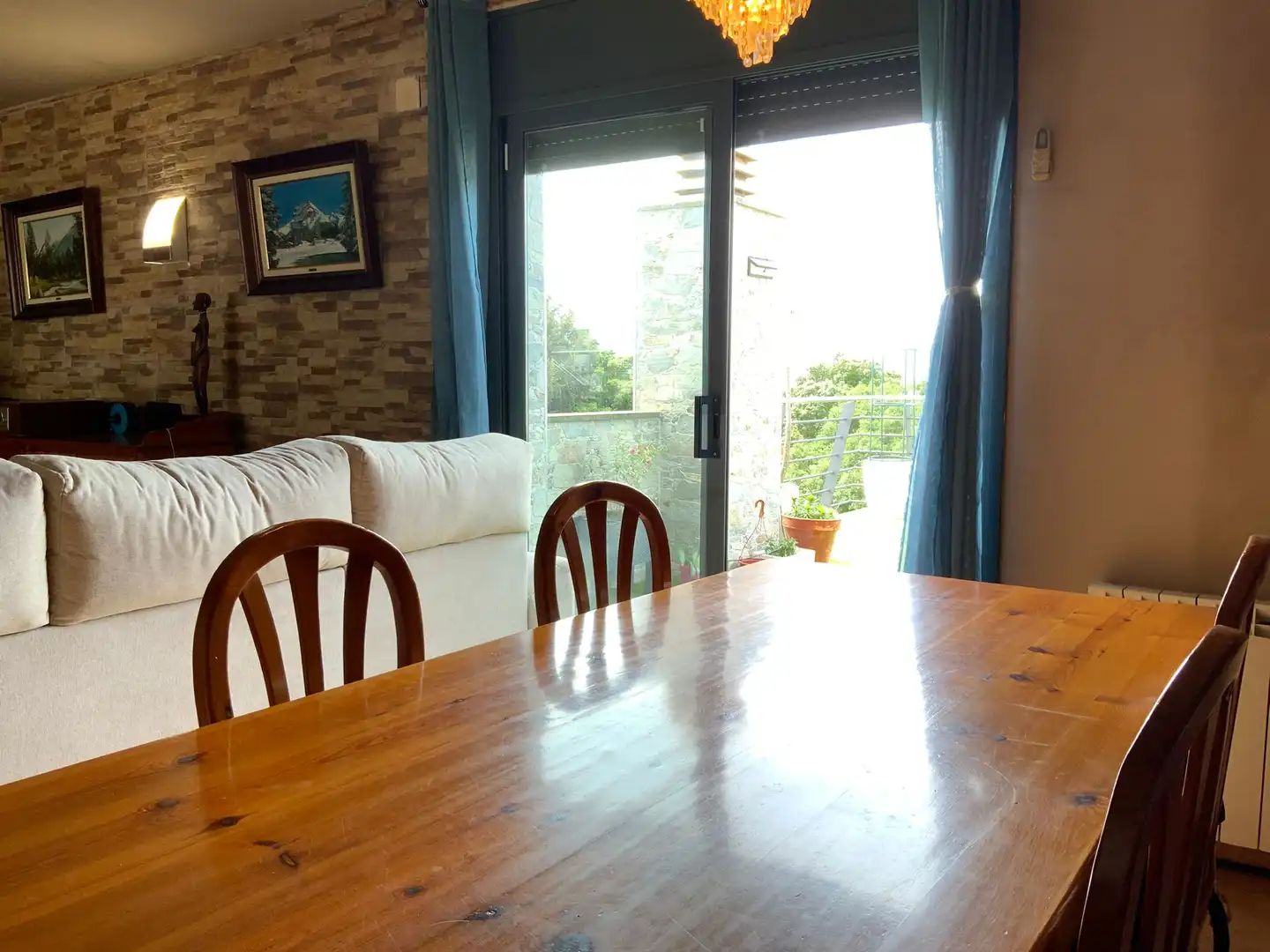 Comedor de Casa adosada en venta en Terrassa con Calefacción, Jardín privado y Terraza