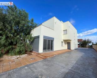 Exterior view of Single-family semi-detached for sale in Lorca  with Air Conditioner and Terrace