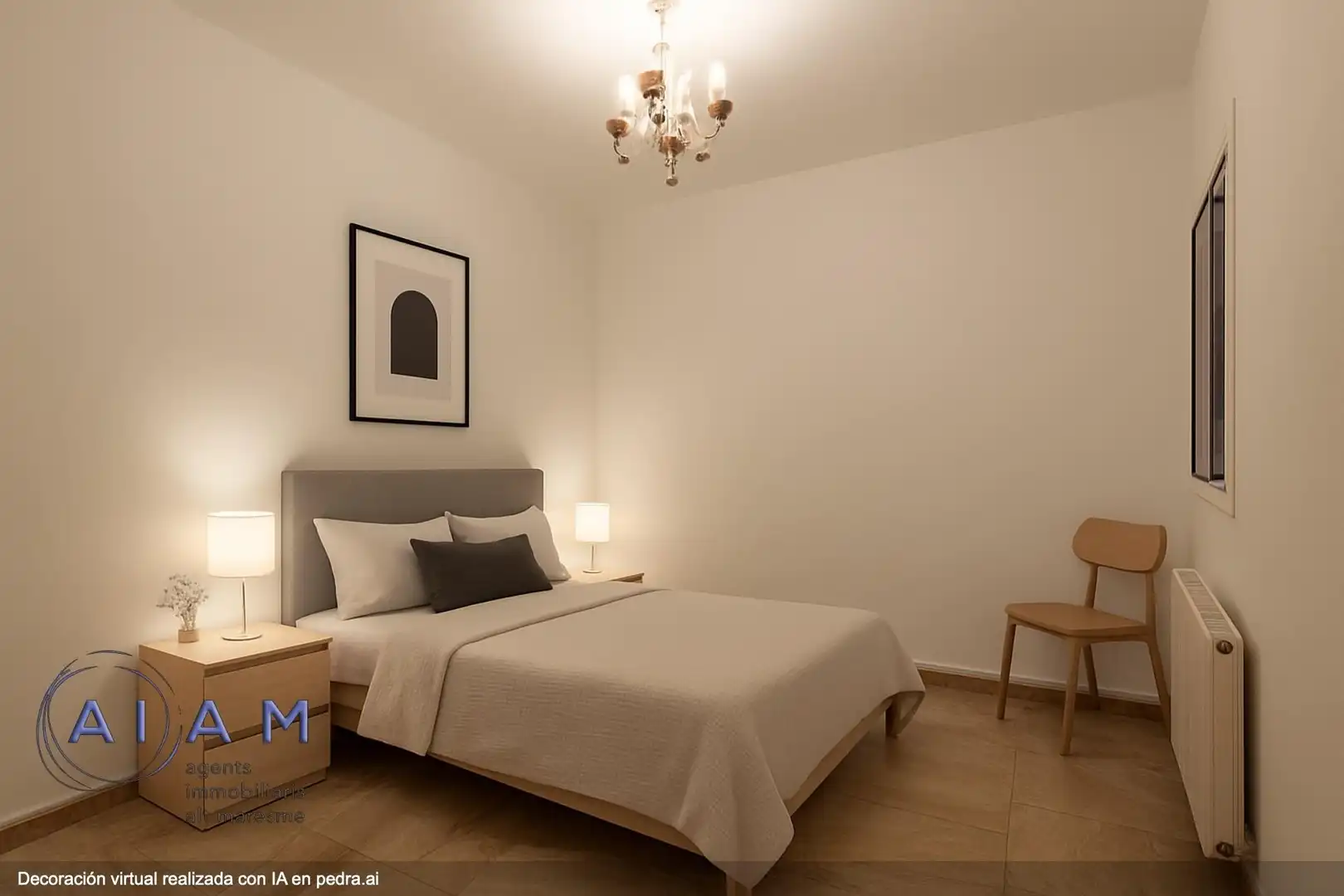 Schlafzimmer von Erdgeschoss zum Verkauf in Calella mit Heizung und Terrasse