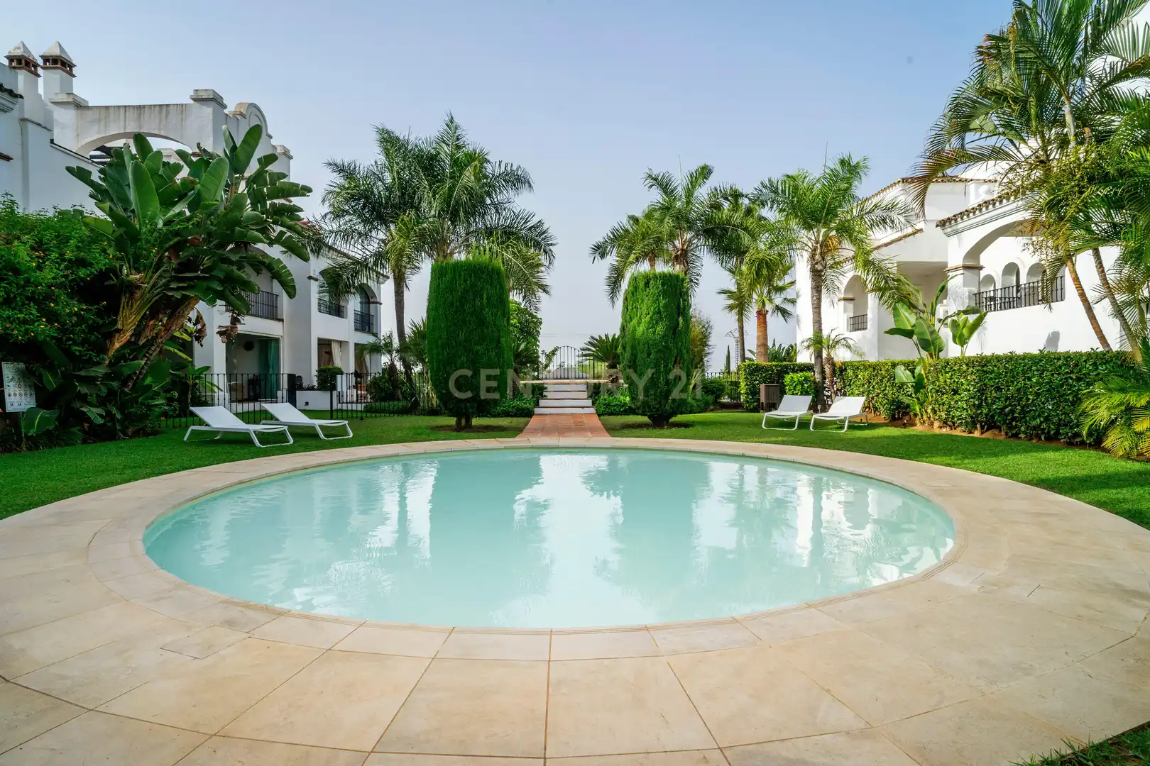 Garten von Wohnungen zum Verkauf in Marbella mit Klimaanlage, Privatgarten und Ofen