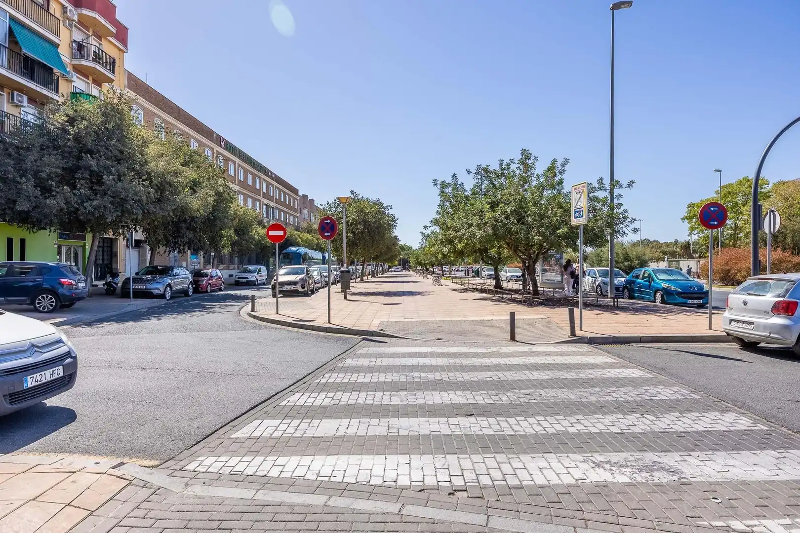 Vista exterior de Pis en venda en Sevilla amb Aire condicionat, Terrassa i Moblat