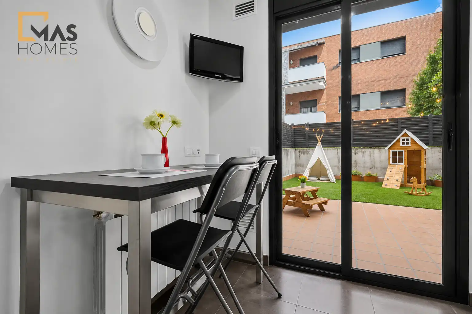 Terrassa de Pis en venda en Sant Cugat del Vallès amb Calefacció, Jardí privat i Parquet