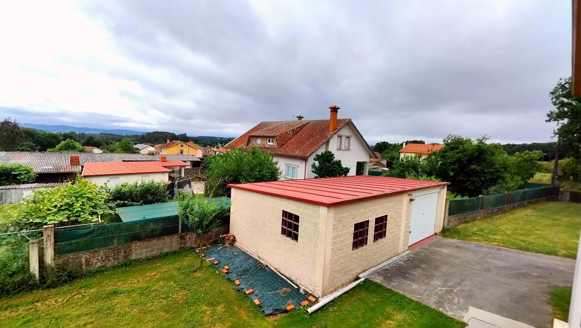 Jardín de Casa o chalet en venta en Oroso con Calefacción, Jardín privado y Amueblado