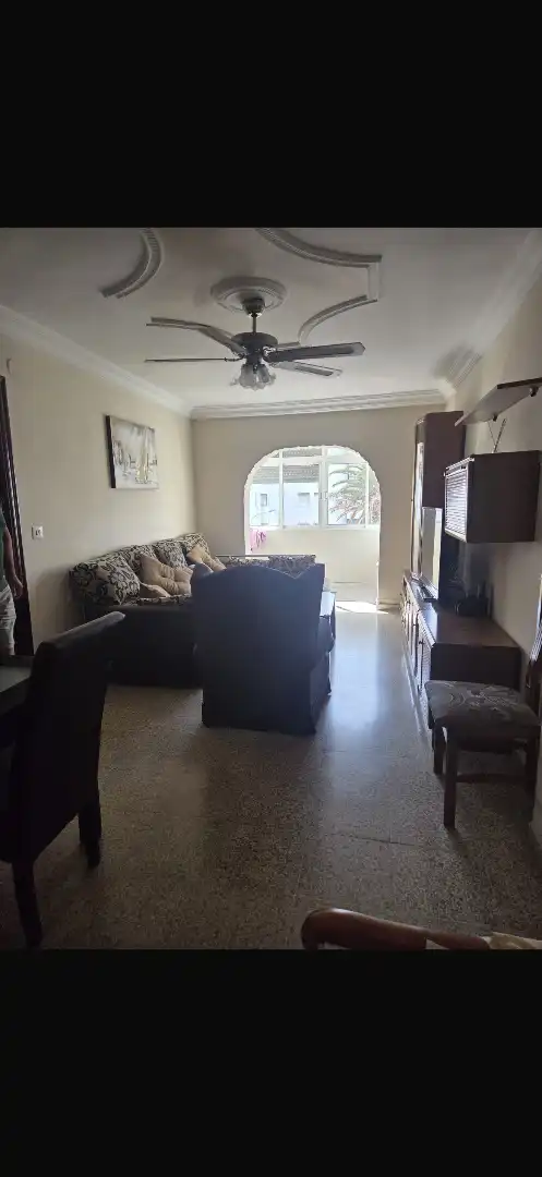 Living room of Flat for sale in Chiclana de la Frontera  with Furnished, Oven and Washing machine